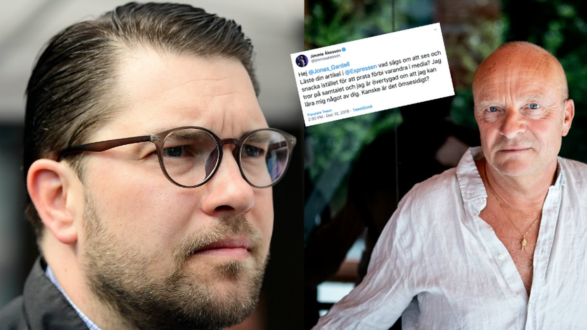 Åkesson svarar Gardell.