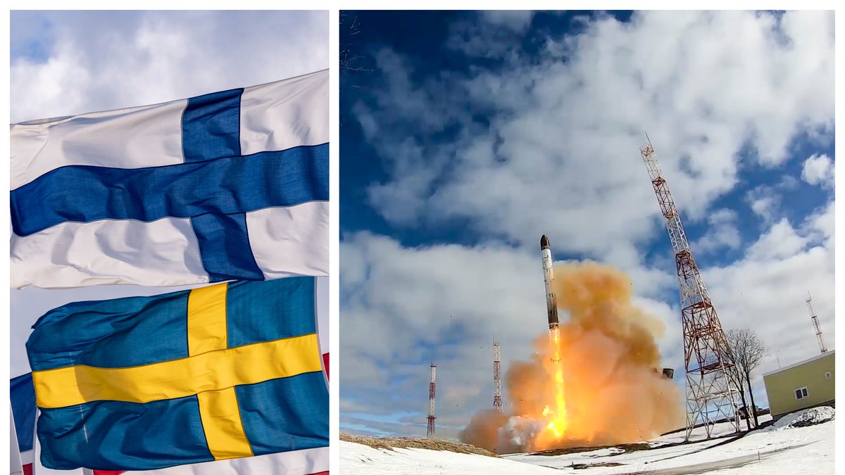 Finland och Sverige ansöker om Natomedlemskap.