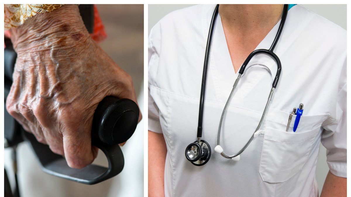 En dement kvinna dödförklarades av en läkare i Lund.