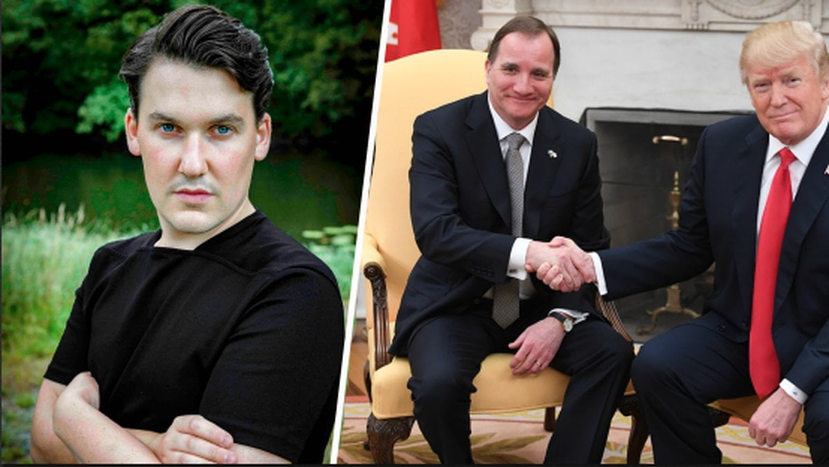 Debattartikel av LUF om likheter mellan Donald Trump och Stefan Löfven gällande invandring och asyl.