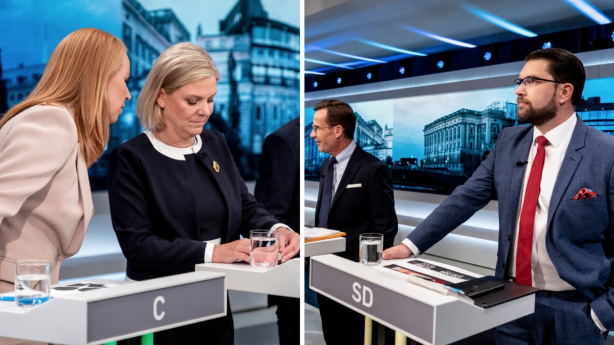 Partiledarna skickar sin sista hälsning på valdagen.