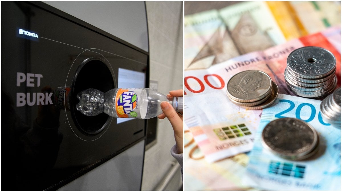 En norsk man pantade energidryck och vann 1 miljon kronor på lotteri.