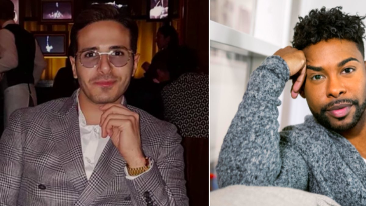 Tindersvindlaren sjöng John Lundviks låt Is it too late for love.