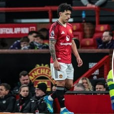 Lisandro Martinez och Nemanja Vidic.