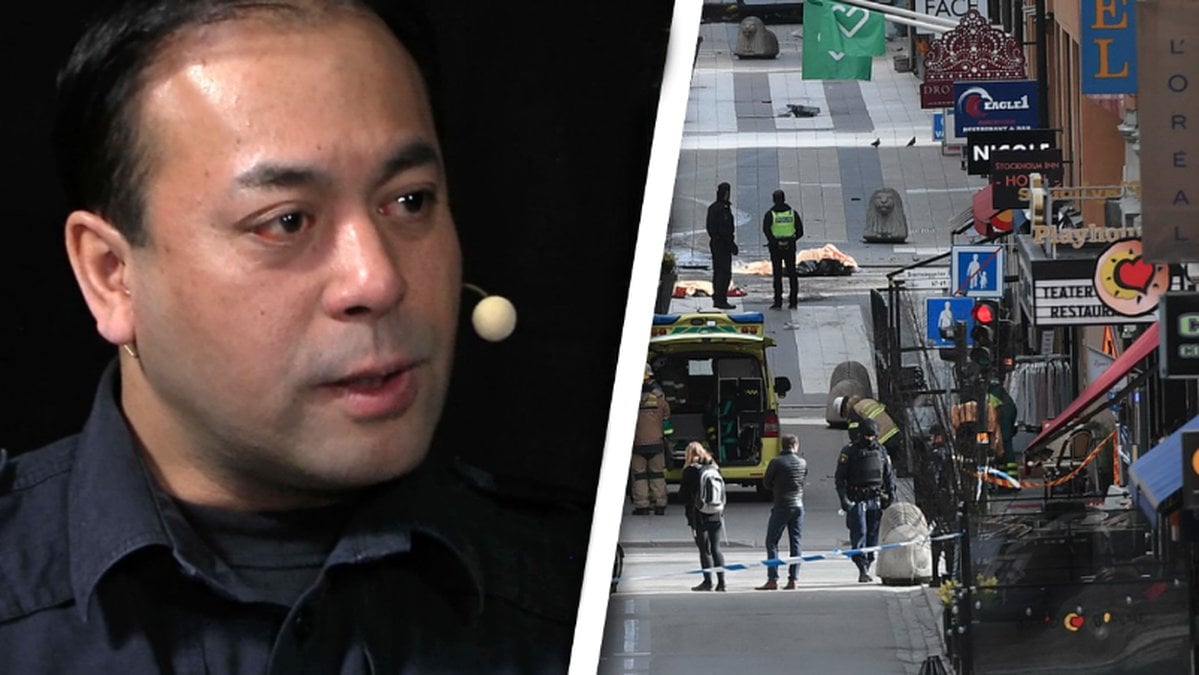 Polisen Peter på Drottninggatan