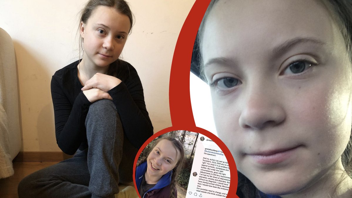 Greta Thunbergs fina inlägg under världsautismdagen