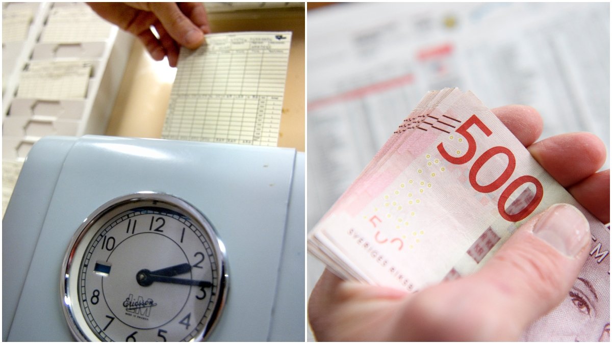 En man fick ut obetald lön som motsvarade 162 000 kronor före skatt.