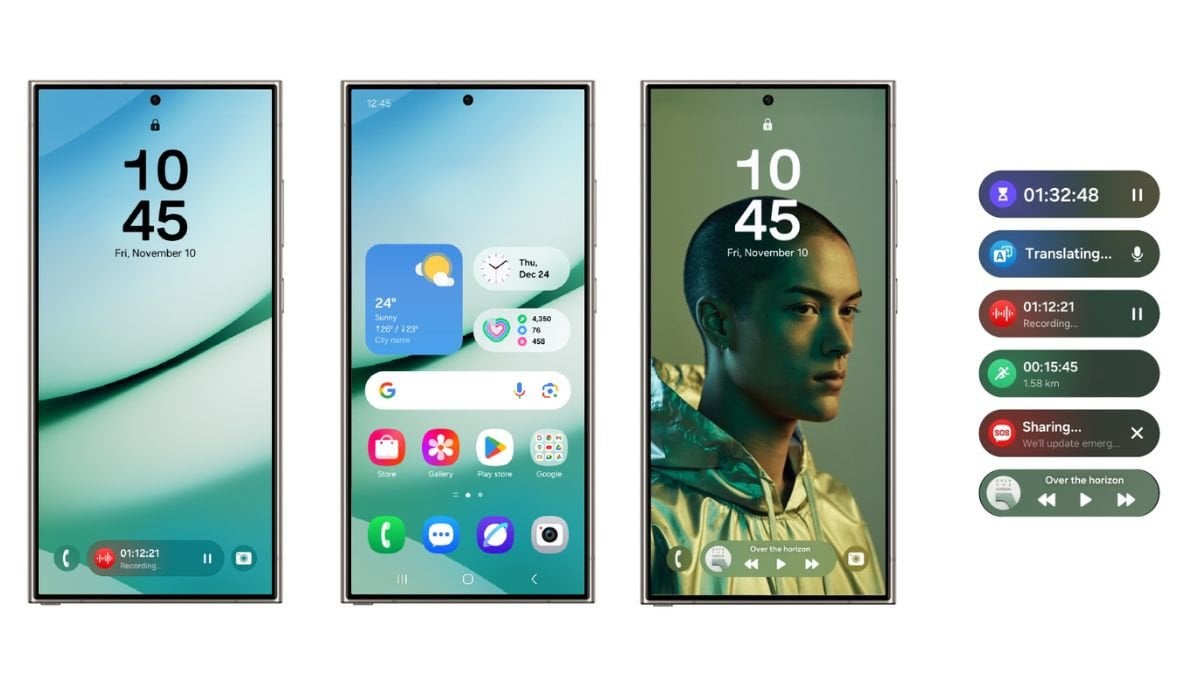 Samsung visar upp nya uppdateringen One UI 7.