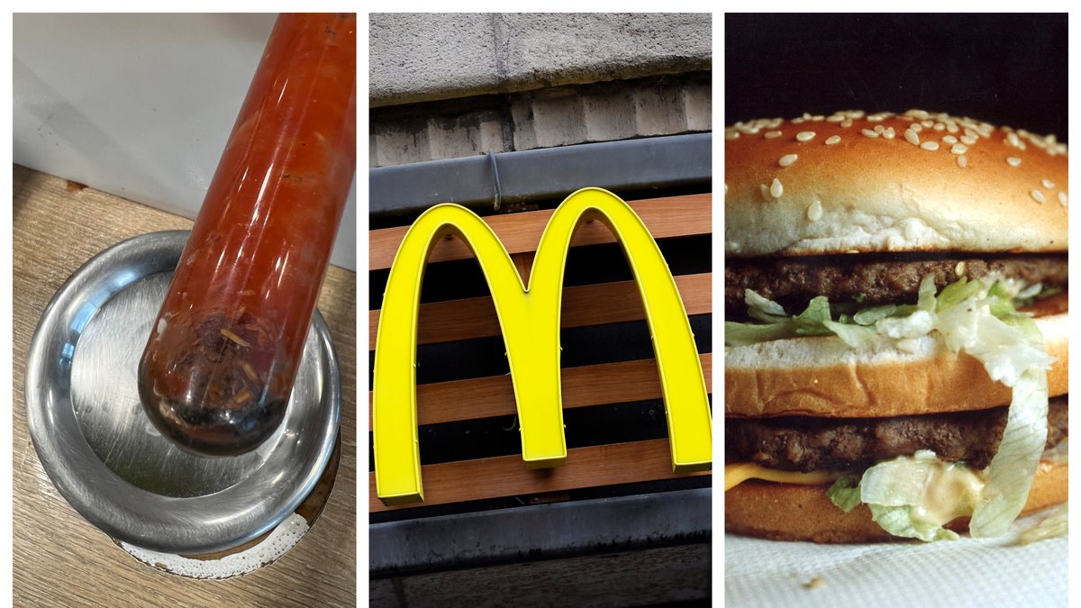 Lisa, 36, gjorde en obehaglig upptäckt på McDonald's.