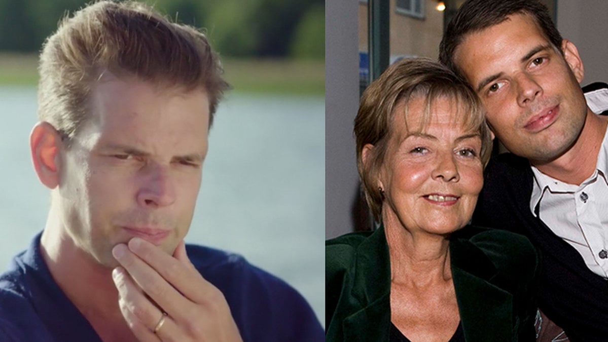 Medieprofilen Alex Schulman berättar om sin mamma Lisette i Renées Brygga.