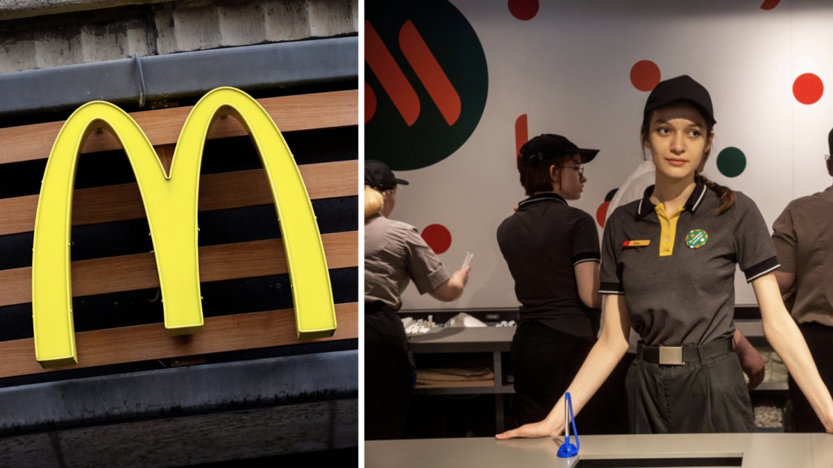 Ryska McDonald's har öppnat under det nya varumärket Vkusno & tochka.