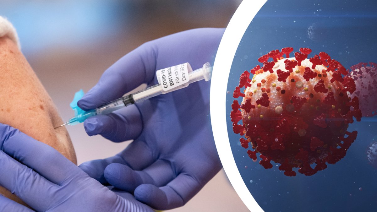 En man har avlidit dagen efter vaccination.