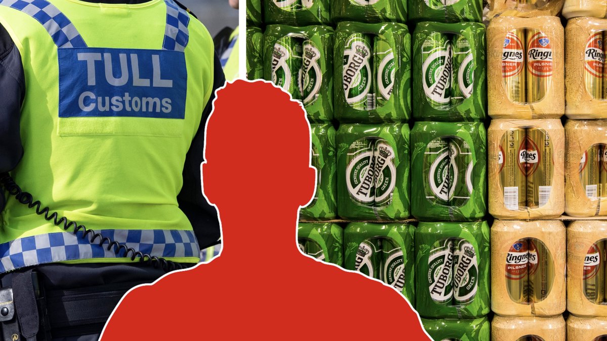 Mannen stoppades i en transportkontroll i Malmö.