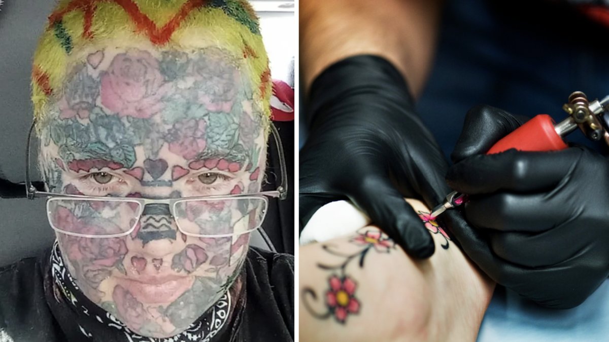 Melissa Sloan har täckt hela sin kropp med kroppskonst.