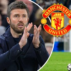 Michael Carrick och Aurelien Tchouameni.