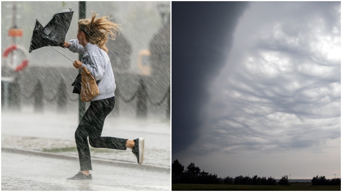 Sommarvärmen är nu över och istället väntar regn, åska och kall temperatur i stora delar av landet – redan imorgon.