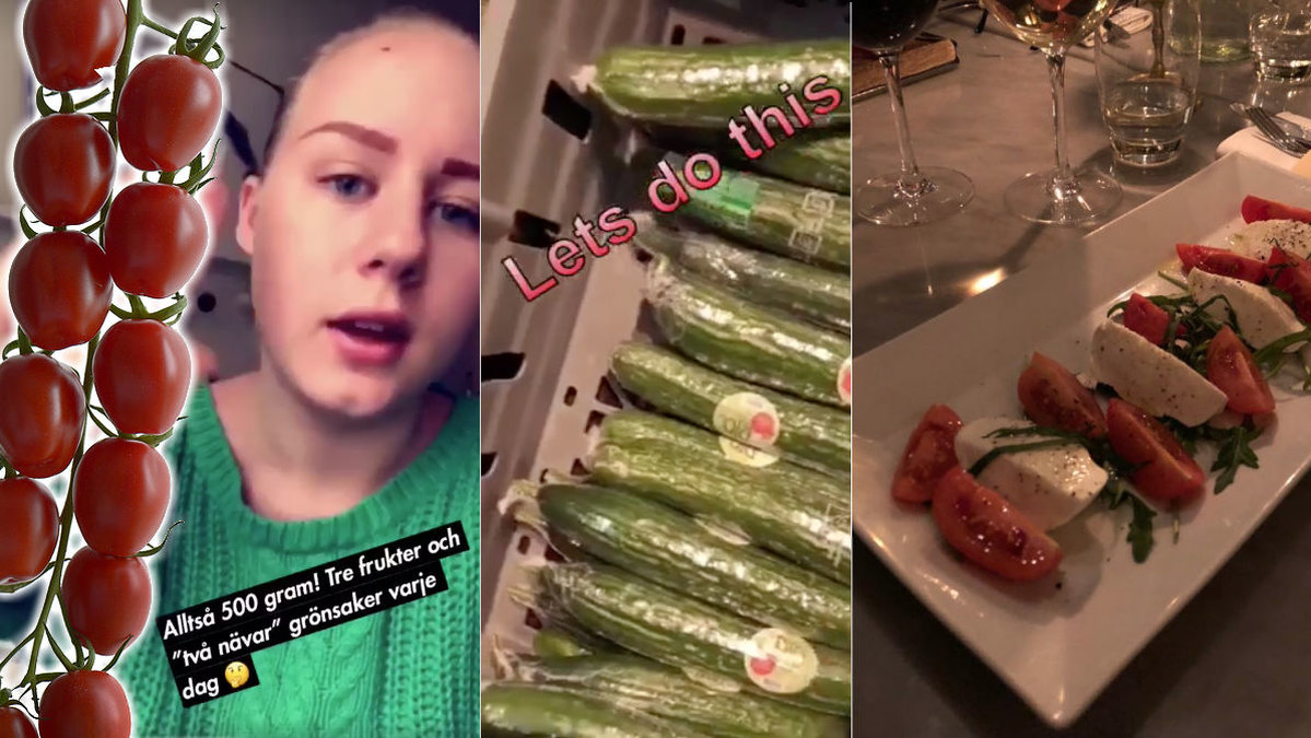 Utmaning: Äta det rekommenderade intaget frukt och grönt i en vecka. 