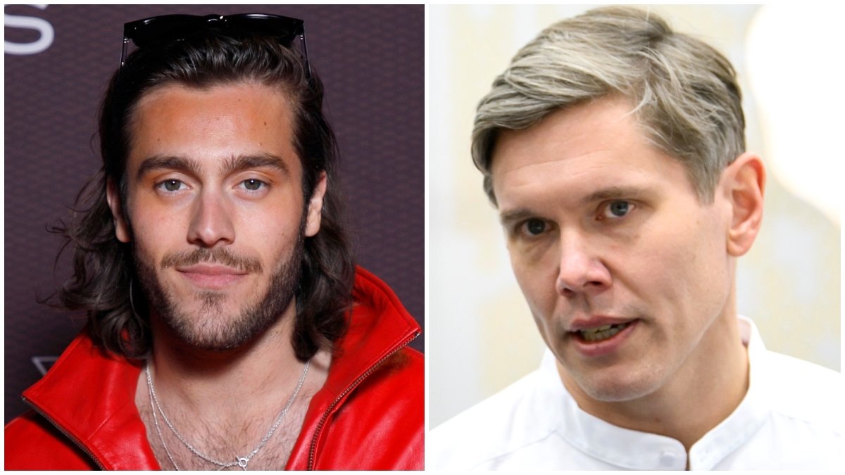 Benjamin Ingrosso och Tommy Myllymäki. 