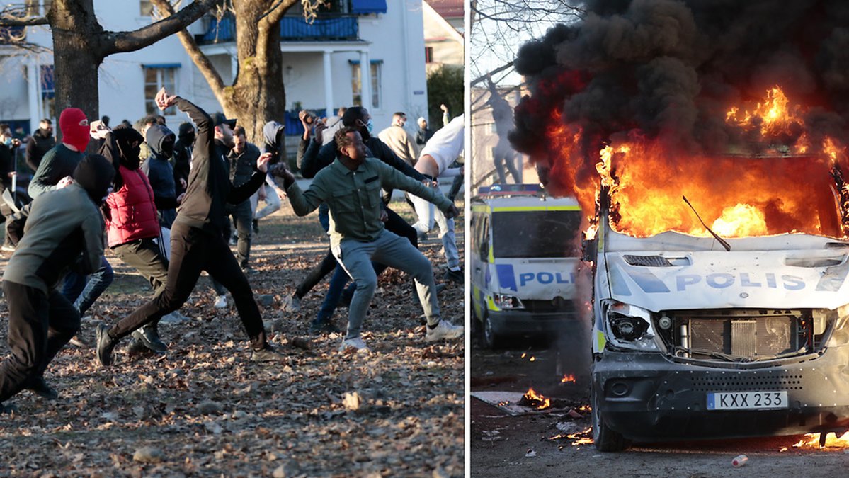 Tre män döms till fängelse efter påskupploppen.