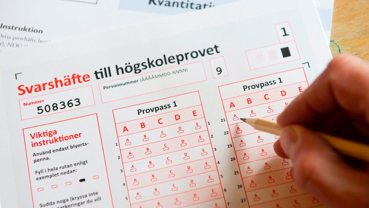 Högskoleprovet ord
