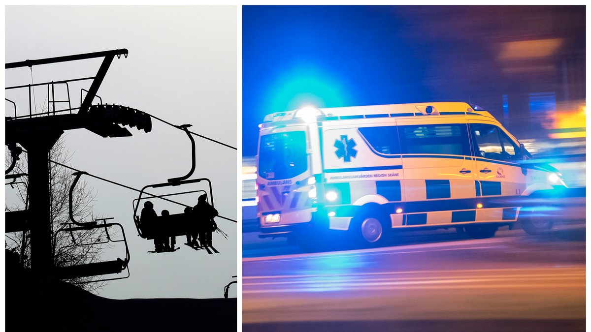 Två tonårsflickor var inblandade i olyckan.