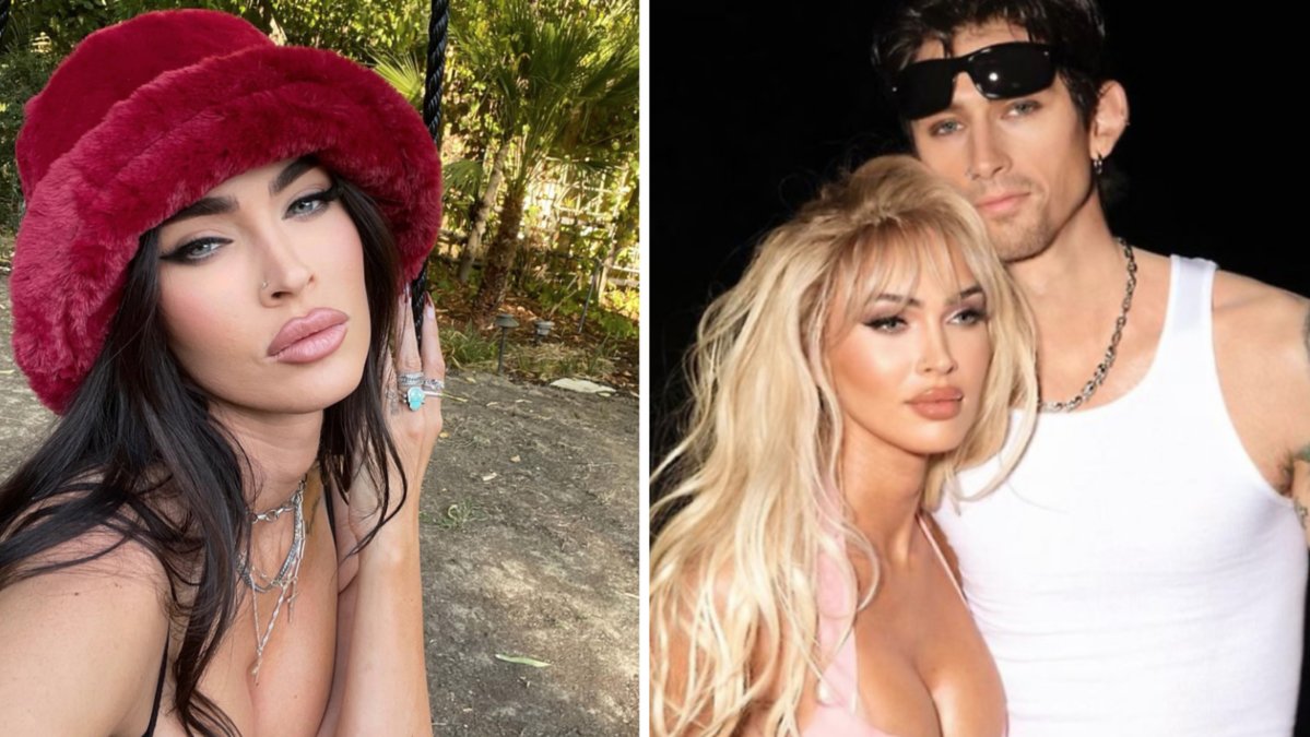 I en ny serie av bilder visar Megan upp ytterligare en ny – fantasifull sida.