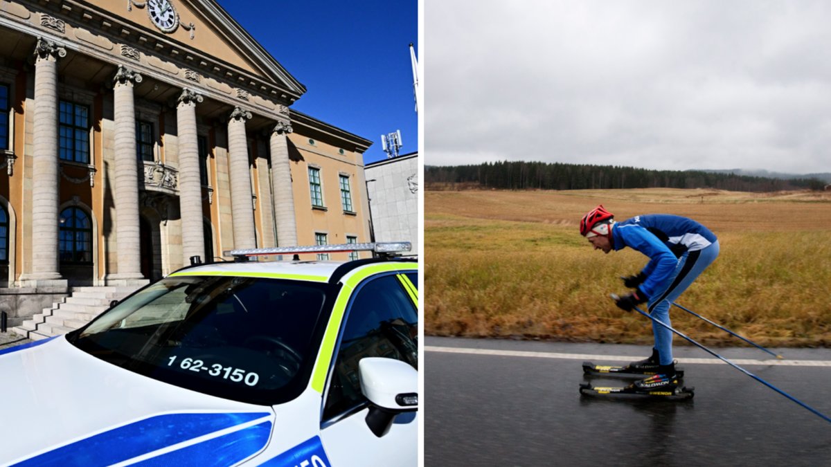 Linköpings tingsrätt dömer mannen till fängelse i två år och tio månader.