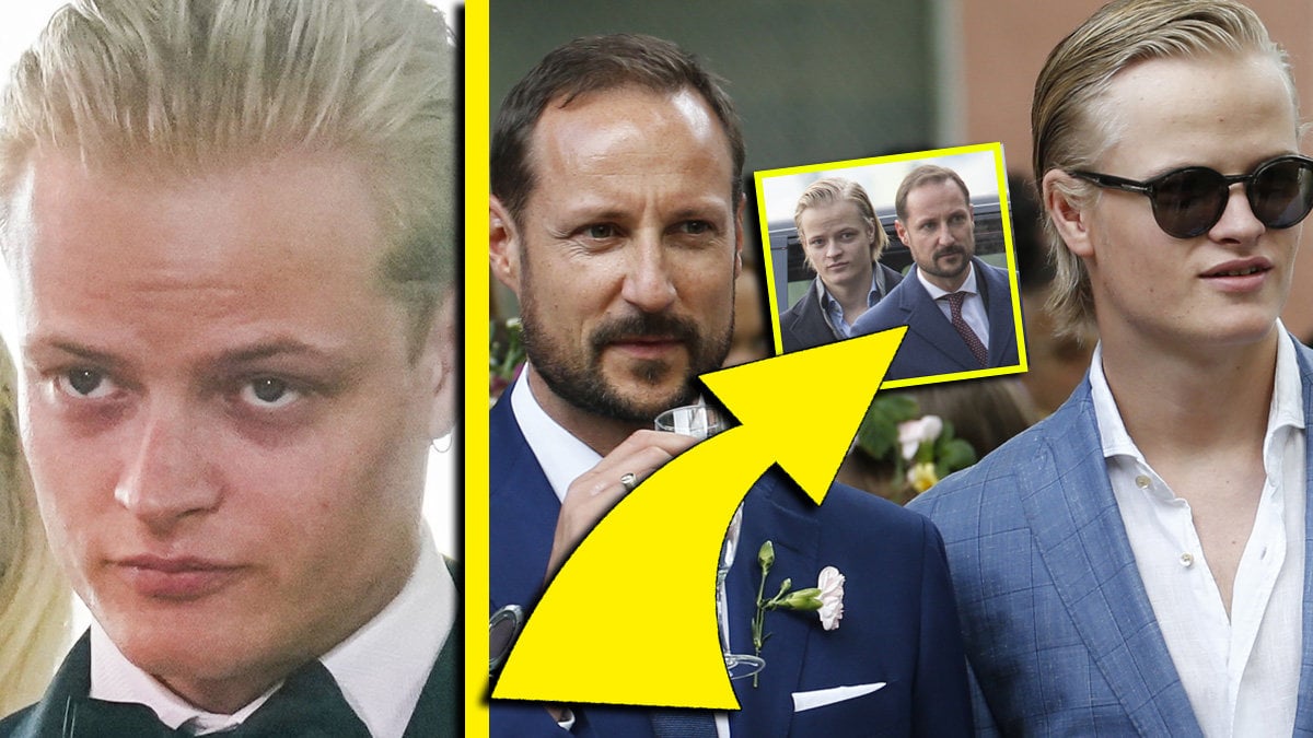 Marius Borg och kronprins Haakon