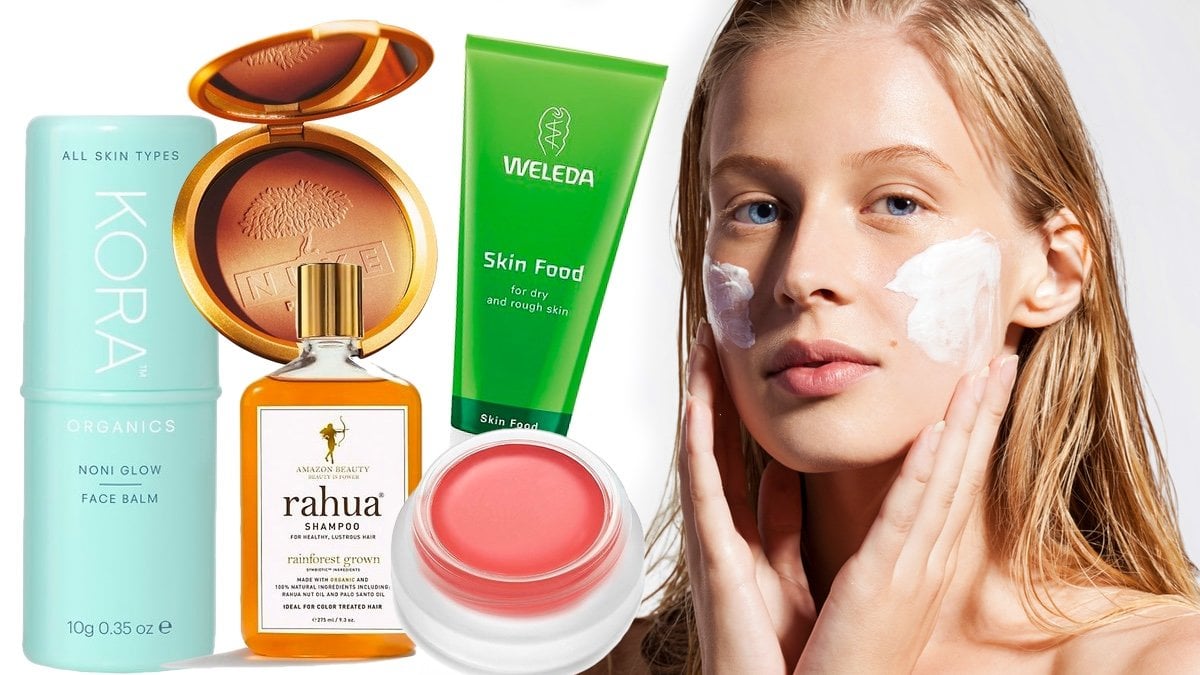 Kora Beauty, Nuxe bronzer, Rahua schampo, RMS Beauty, Weleda skin food