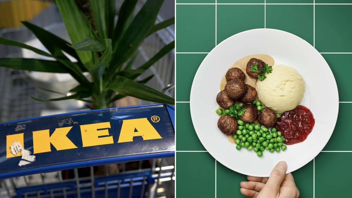 Köttbullarna är en klassiker på Ikeas meny.