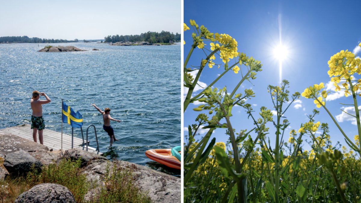 Sommarvädret i Sverige 2022