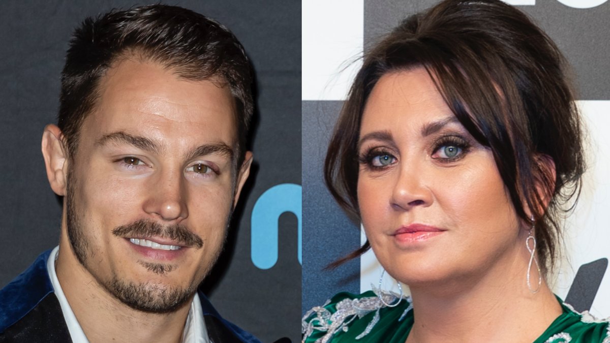 Simon Sköld och Camilla Läckberg