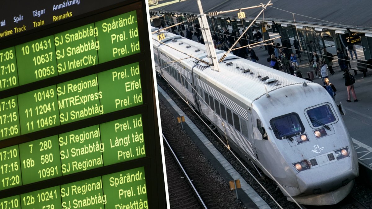 SJ:s biljettsystem ligger nere