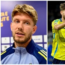 Anton Salétros och Anton Salétros tillsammans med Viktor Gyökeres