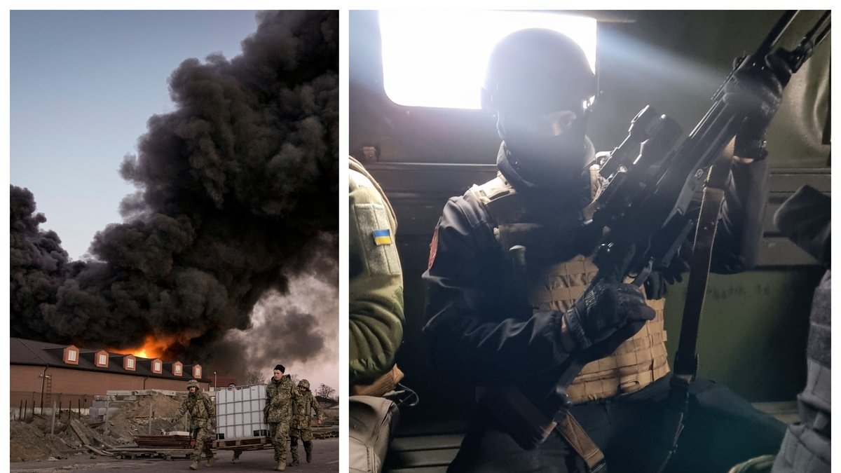Svenske Semin Yildiz, 24, är prickskytt i Ukraina.