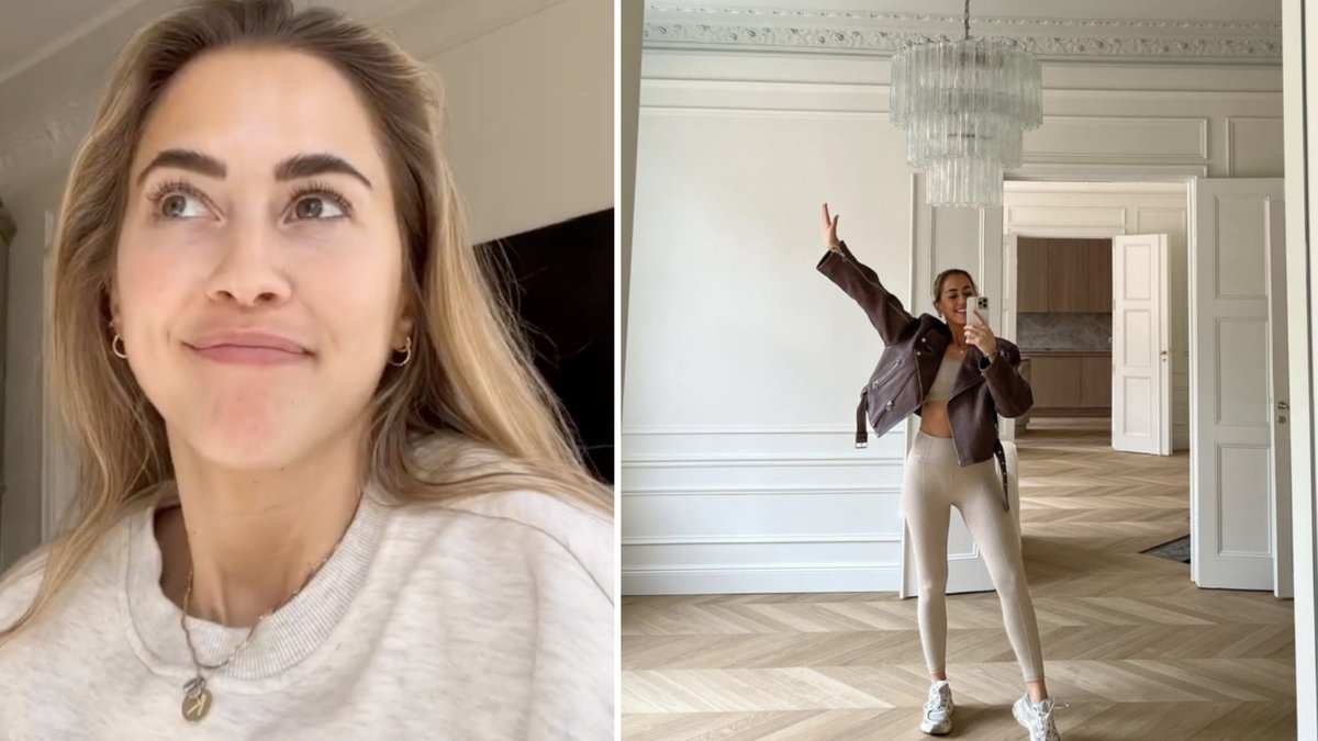 Influensern Kenza har precis renoverat sin nya lägenhet