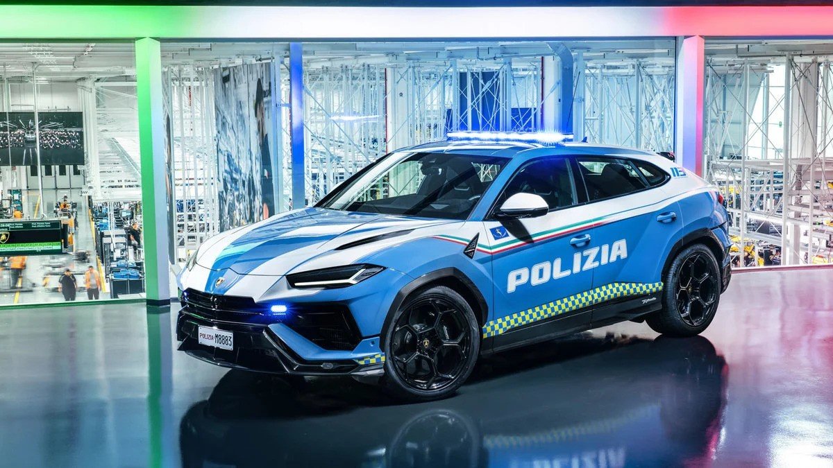 Lamborghini polisbil