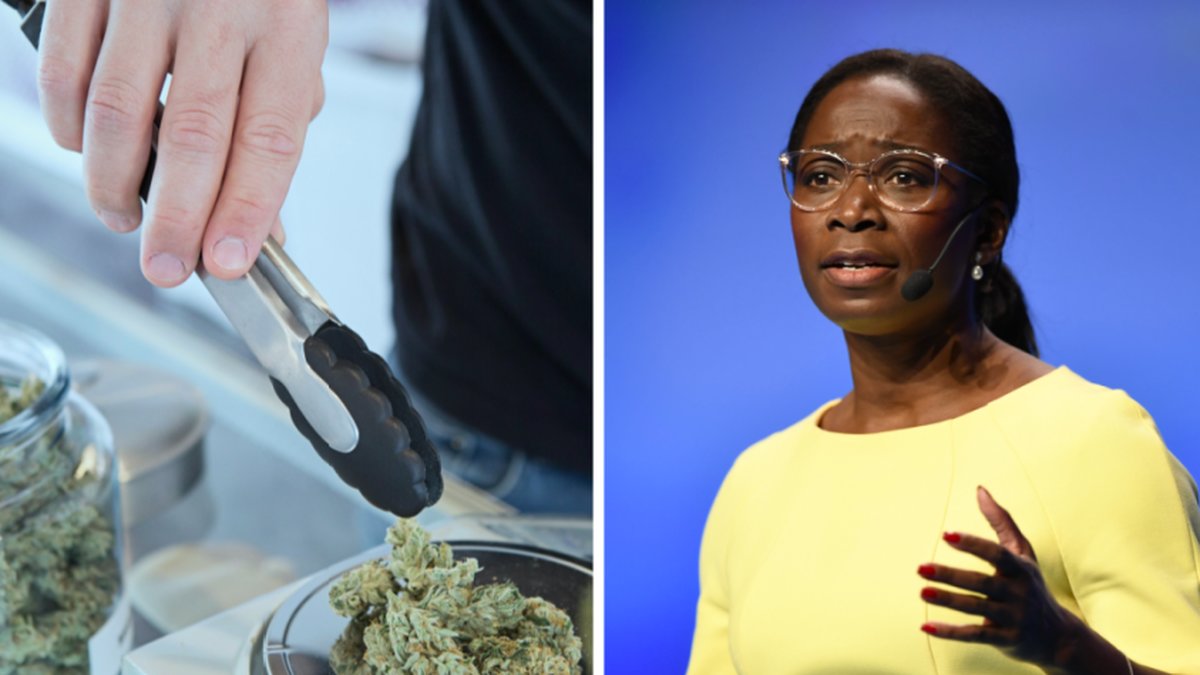 Nyamko Sabuni (L) vill legalisera cannabis i medicinskt syfte.