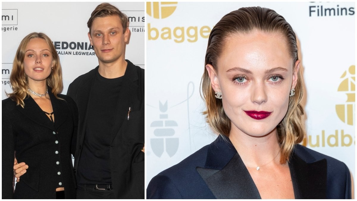 Skådespelaren och modellen Frida Gustavsson är gift med Marcel Engdahl.