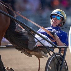 Björn Goop i samband med Elitloppet.