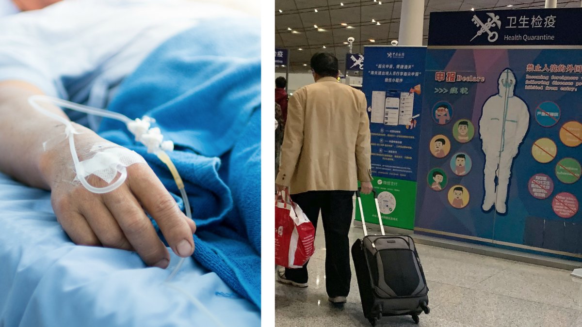 Tusentals kan vara smittade med kinesiska viruset