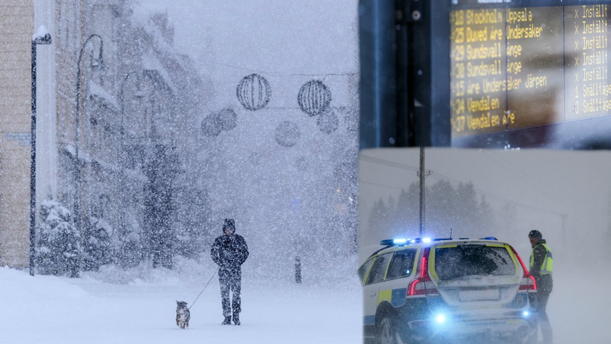 Stormen Cora fick SMHI att utfärda klass 2-varning.