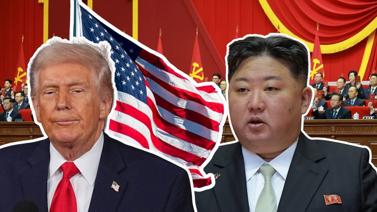 Trump och Kim Jong-Un