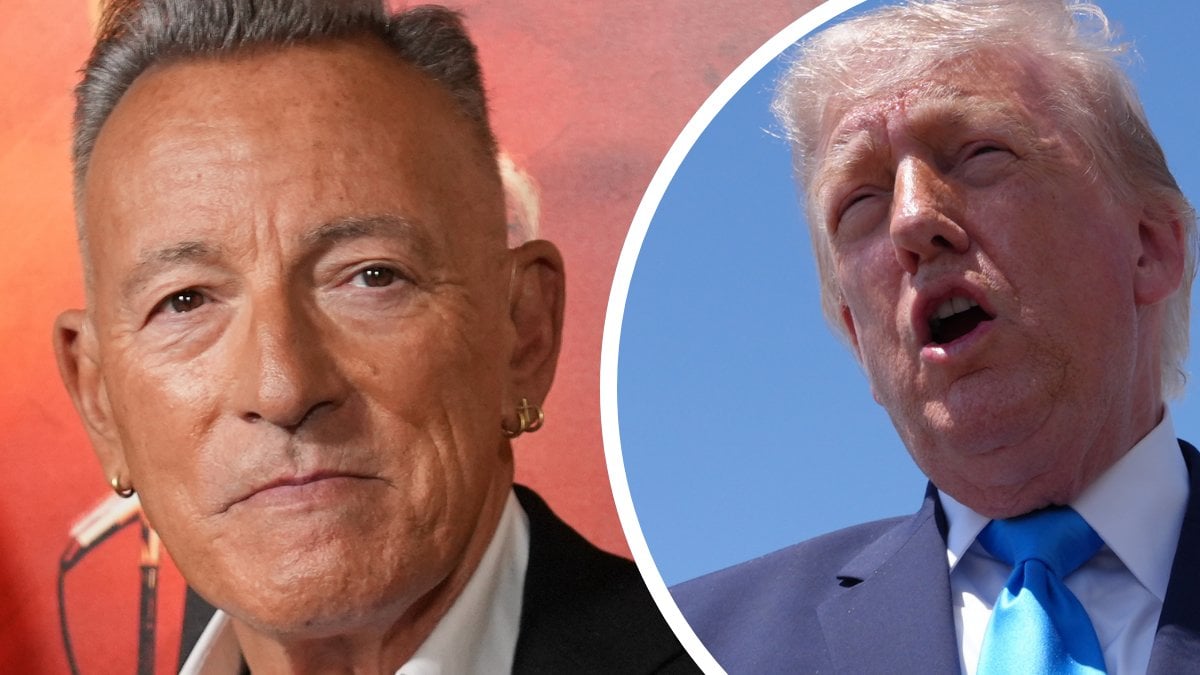 Bruce Springsteen och Donald Trump