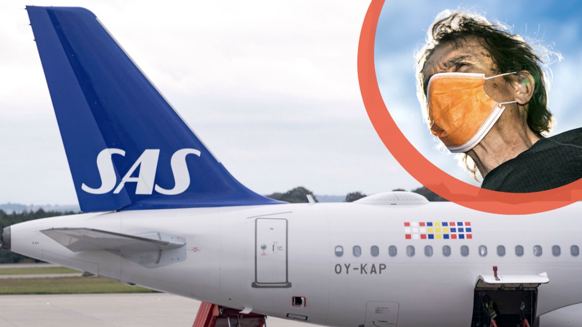 SAS inför krav på munskydd.
