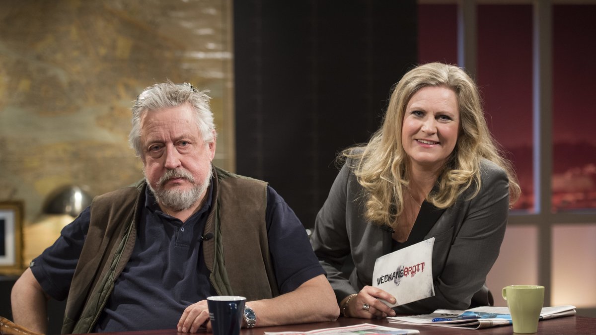 Leif GW Persson och Camilla Kvartoft.