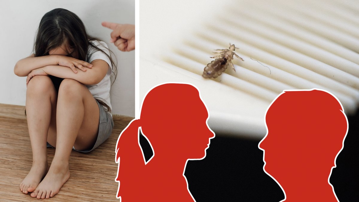 Flickan dog efter att familjen lämnat hennes löss obehandlade.