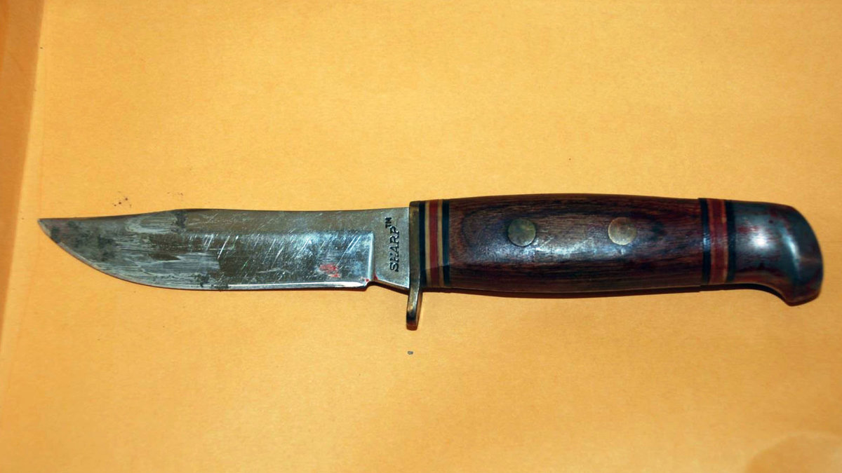 En flicka använde sig av en kniv för att hugga av sin morbrors penis