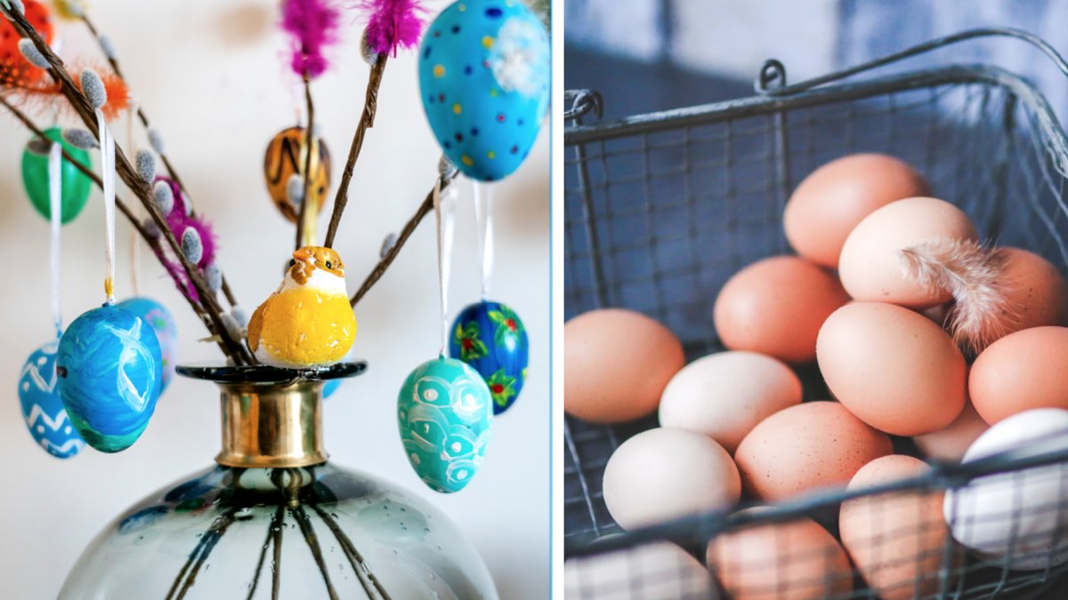 Det kan bli äggbrist i påsk.