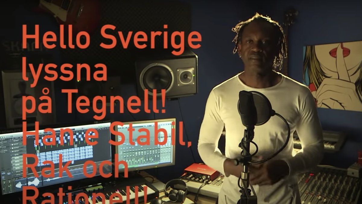 Dr Alban hyllar Tegnell i ny låt.